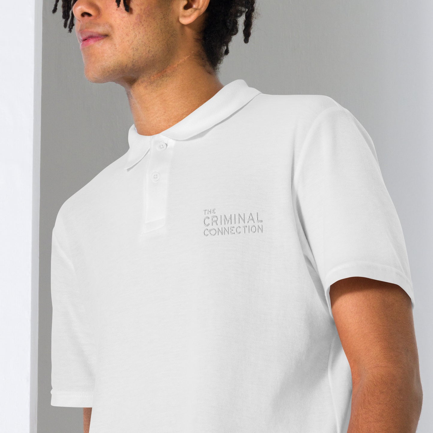 The Criminal Connection Embroided Polo Shirt