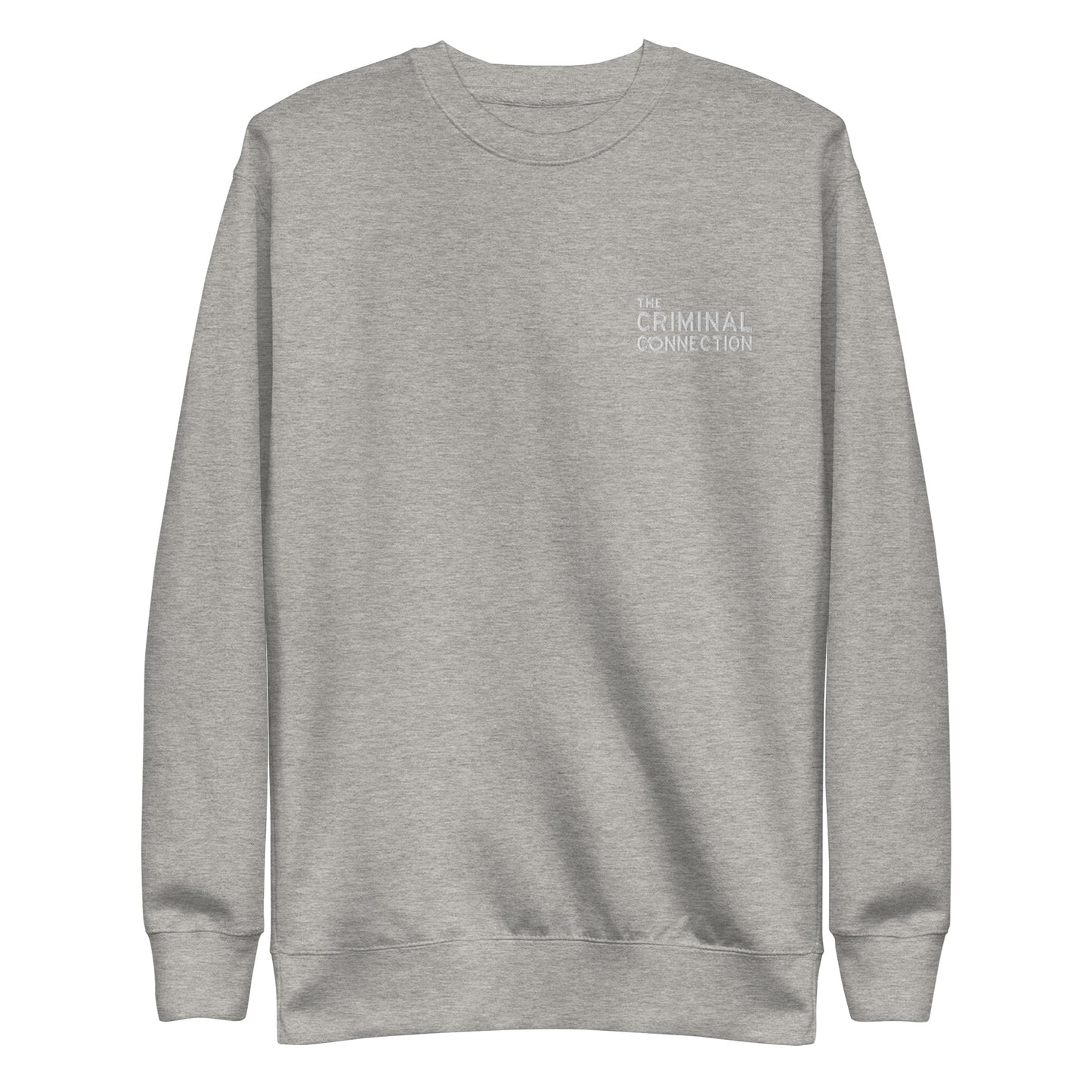 The Criminal Connection Embroided Sweatshirt