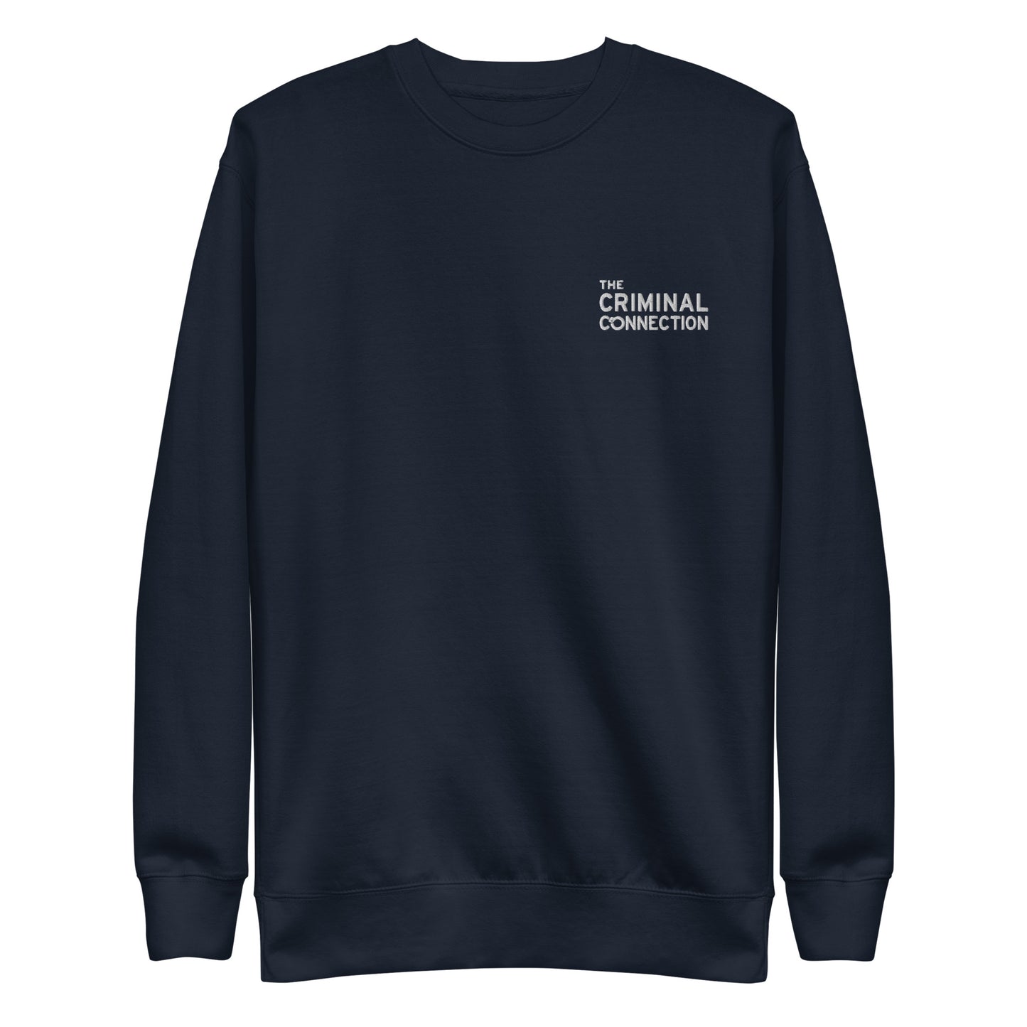 The Criminal Connection Embroided Sweatshirt