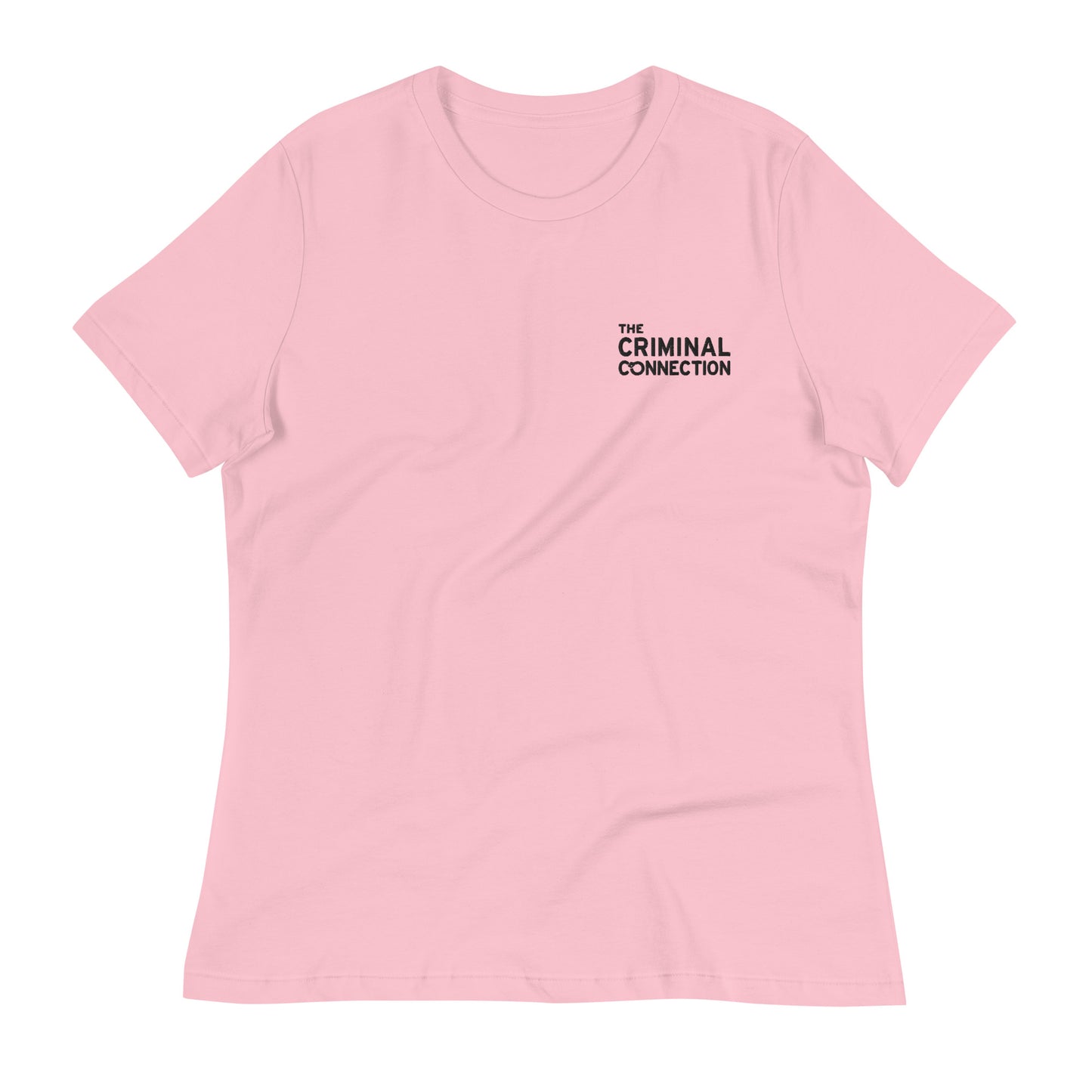 The Criminal Connection Women's Embroided T-Shirt